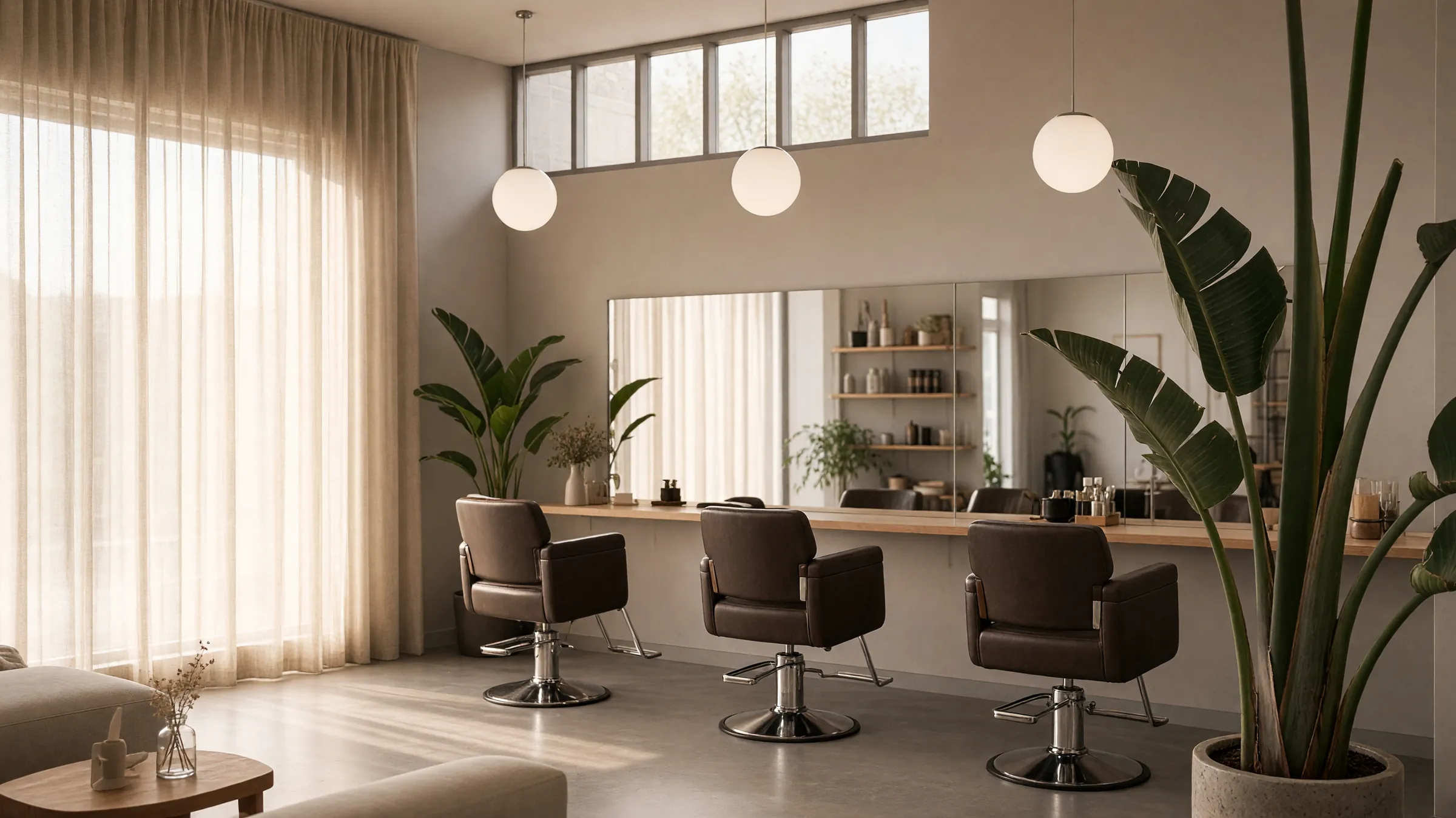De salon aan het Marconiplein